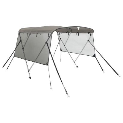 Parasolar Bimini 3 arcuri pereți din plasă 183x(137-152)x137 cm GartenMobel Dekor