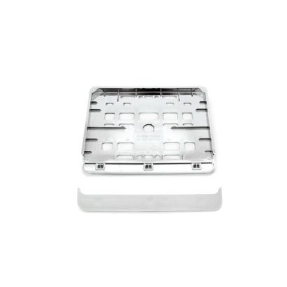 Suport numar inmatriculare cromat pentru motocicleta 15 x 19cm FAVLine Selection