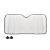 Parasolar parbriz argintiu din spuma EPE 145x70 cm FAVLine Selection