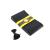 Husa volan din PIELE NEAGRA + ATA NEAGRA, diametru 37 - 39 cm (se coase, aspect ORIGINAL) FAVLine Selection