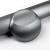 Folie colantare auto Aluminiu Polisat Antracit (1m x 1,52m) FAVLine Selection