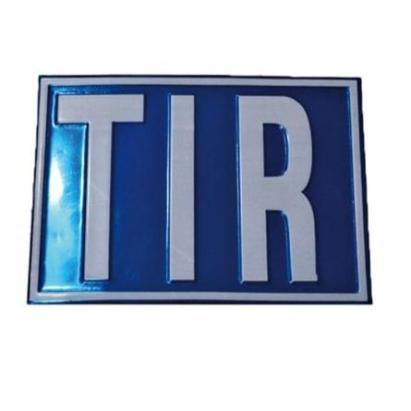 Placuta metalica TIR din otel reliefat FAVLine Selection