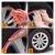Inele de protectie si decor jante, adezive, din plastic flexibil - ALB FAVLine Selection