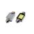 Set becuri auto cu LED CANBUS sofit compatibil C5W 2xCOB 36mm Alb 12V, destinat competitiilor auto sau off-road FAVLine Selection