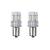 Set becuri auto cu LED CANBUS compatibil P21 R5W/R10W 22 SMD Alb 12V/24V, destinat competitiilor auto sau off-road FAVLine Selection