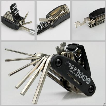 Set de chei pentru reparatie biciclete 16in1, AVX-RW8A FAVLine Selection