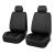 Set 11 huse scaun auto UNIVERSALE din piele ecologica NEGRU AG338E FAVLine Selection