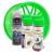 Kit complet reparatie si vopsire jante culoare Verde Fluorescent, V4 FAVLine Selection