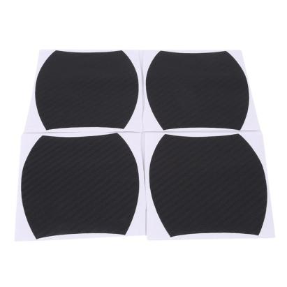 Set 4 bucati protectie zgarieturi manere usa din autocolant carbon 3D Negru FAVLine Selection