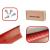 Protectie spoiler, prelungire bara fata/spate din cauciuc, culoare CARBON Rosu FAVLine Selection