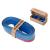 Protectie spoiler, prelungire bara fata/spate din cauciuc, culoare CARBON Albastru FAVLine Selection