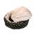 Culcus moale cu perna, pentru caine/pisica, Model Minky, culoare crem-maro, impermeabil, baza antiderapanta, 50 cm FAVLine Selection