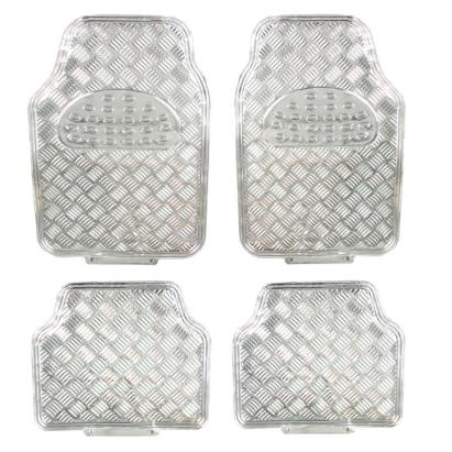 Covorase Auto Universale, model Diamond, culoare Crom Argintiu FAVLine Selection