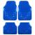 Covorase Auto Universale, model Diamond, culoare Crom Albastru FAVLine Selection