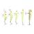 Set Vobler 5 piese Fluorescent pentru pesti pradatori, AVX-AG103C FAVLine Selection