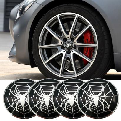 Set 4 buc. ornament central janta, model "Spider", diametru 5cm FAVLine Selection