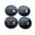 Set 4 buc. ornament central janta, model "F1 Black", diametru 5cm FAVLine Selection