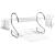 Uscator de vase din otel cu doua niveluri, cu tava din plastic, AVX-AG373 FAVLine Selection
