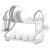 Uscator de vase din otel cu doua niveluri, cu tava din plastic, AVX-AG373 FAVLine Selection