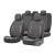 Set huse scaun auto PREMIUM, Universale, nefractionat, OTOM SPORT PLUS 102 FAVLine Selection
