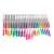 Set 50 piese, Pixuri cu gel multicolor cu sclipici (glitter) FAVLine Selection