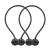 Bratara magnetica de prindere perdele/draperii, model BLACK BALLS FAVLine Selection