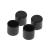 Set 4 buc. protectii anti-zgarieturi picioare scaun, diametru 19mm, culoare neagra FAVLine Selection