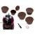 Set 5 capsule reutilizabile pentru Aparatele de Cafea Dolce Gusto (Espressoare Dolce Gusto) FAVLine Selection