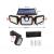 Lampa Solara LED, reglabila, model TRIO, cu senzor crepuscular si senzor de miscare FAVLine Selection