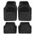 Covorase Auto Universale, model Diamond, culoare Crom Negru FAVLine Selection