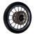 Set 16 ornamente Reflectorizante pentru jante auto, moto, culoare Albastra FAVLine Selection