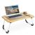 Masa pentru Laptop plianta din MDF, dimensiune 60 x 39,5 cm, cu suport pahar si telefon FAVLine Selection
