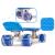 Skateboard Penny Board pentru copii cu roti din cauciuc, iluminate LED, culoare Albastra FAVLine Selection