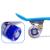 Skateboard Penny Board pentru copii cu roti din cauciuc, iluminate LED, culoare Albastra FAVLine Selection