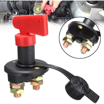 Intrerupator "Contact General" dimensiune MICA pentru Autoutilitara, 12V - 24V, cu cheie din plastic FAVLine Selection