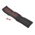 Husa volan din PIELE NATURALA CU DOUA DUNGI ROSII, pentru autoturisme, diametru 37 - 39 cm, cu ac si ata (se coase, aspect ORIGINAL) FAVLine Selection