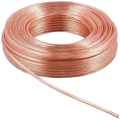 Rola cablu pentru boxe, 2 x 1.5 mm, lungime 10m, culoare rosu/transparent FAVLine Selection