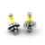 Set 2 becuri H4 (P43) pentru proiectoare de ceata, culoare galbena, 12V, 55W FAVLine Selection