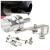 Fluier din aluminiu pentru toba marime S, compatibil cu motoare intre 1000 - 1600 cc FAVLine Selection