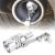 Fluier din aluminiu pentru toba marime S, compatibil cu motoare intre 1000 - 1600 cc FAVLine Selection