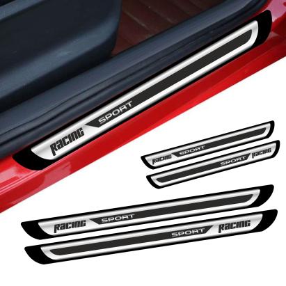 Set 4 bucati Protectii Praguri din autocolant Crom - Racing Sport FAVLine Selection