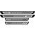 Set 4 bucati Protectii Praguri din autocolant Crom - Racing Limited Edition FAVLine Selection
