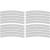 Set 20 bucati Elemente Reflectorizante "Wheel Arch" pentru autoturisme, biciclete, motociclete, atv-uri, scutere, culoare Argintiu FAVLine Selection