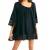 Tunica, Rochie de plaja aerisita, ușoara și delicata, culoare Neagra, dimensiune Universala FAVLine Selection