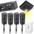 Set 4 lampi solare de gradina cu picior tip "Lampion" cu LED FAVLine Selection