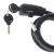 Antifurt bicicleta, Dispozitiv de blocare biciclete, spiralat, cu cheie, lungime 150cm, culoare Neagra FAVLine Selection