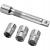 Set cheie dinamometrica din otel/crom, 1/2 inch, reglabila 28-210 Nm, cu 3 tubulare incluse si manusi FAVLine Selection
