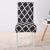 Husa universala pentru scaune clasice, model ROMB, culoare NEGRU + ALB FAVLine Selection