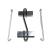 Suport Universal pentru fixare - asigurare baterie auto, metalic, culoare neagra FAVLine Selection