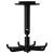 Umeras rotativ de bucatarie cu 6 carlige, material ABS, lungime 11 cm, culoare Negru FAVLine Selection